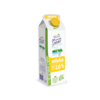 MAZURSKI SMAK MLEKO 2% 1L/10 karton