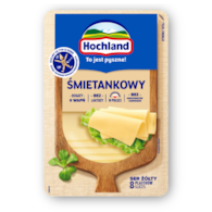 HOCHLAND PLASTRY TWAR b/lak ŚMIETANKOWY 135g/12