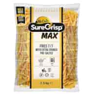 MCCAIN FRYTKI SURECRISP MAX PROSTE 7/7 mm 2,5kg/4