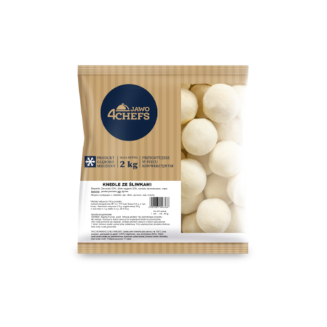 JAWO 4CHEFS KNEDLE ZE ŚLIWKAMI 2kg/3