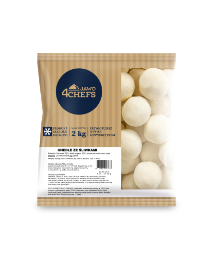 JAWO 4CHEFS KNEDLE ZE ŚLIWKAMI 2kg/3