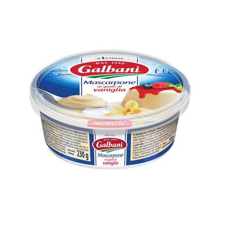 GALBANI MASCARPONE WANILIOWE 230g/6