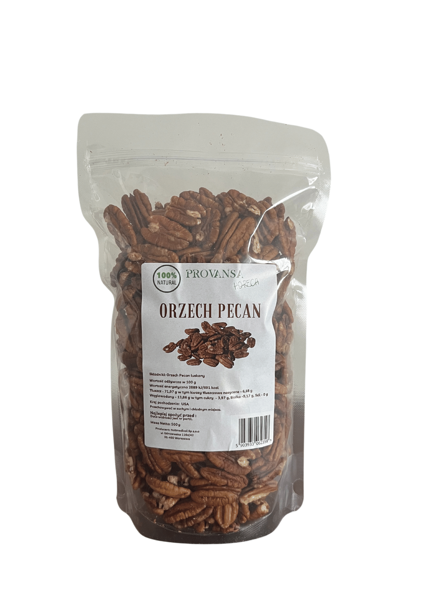 PROVANSA ORZECHY PECAN 500g/16