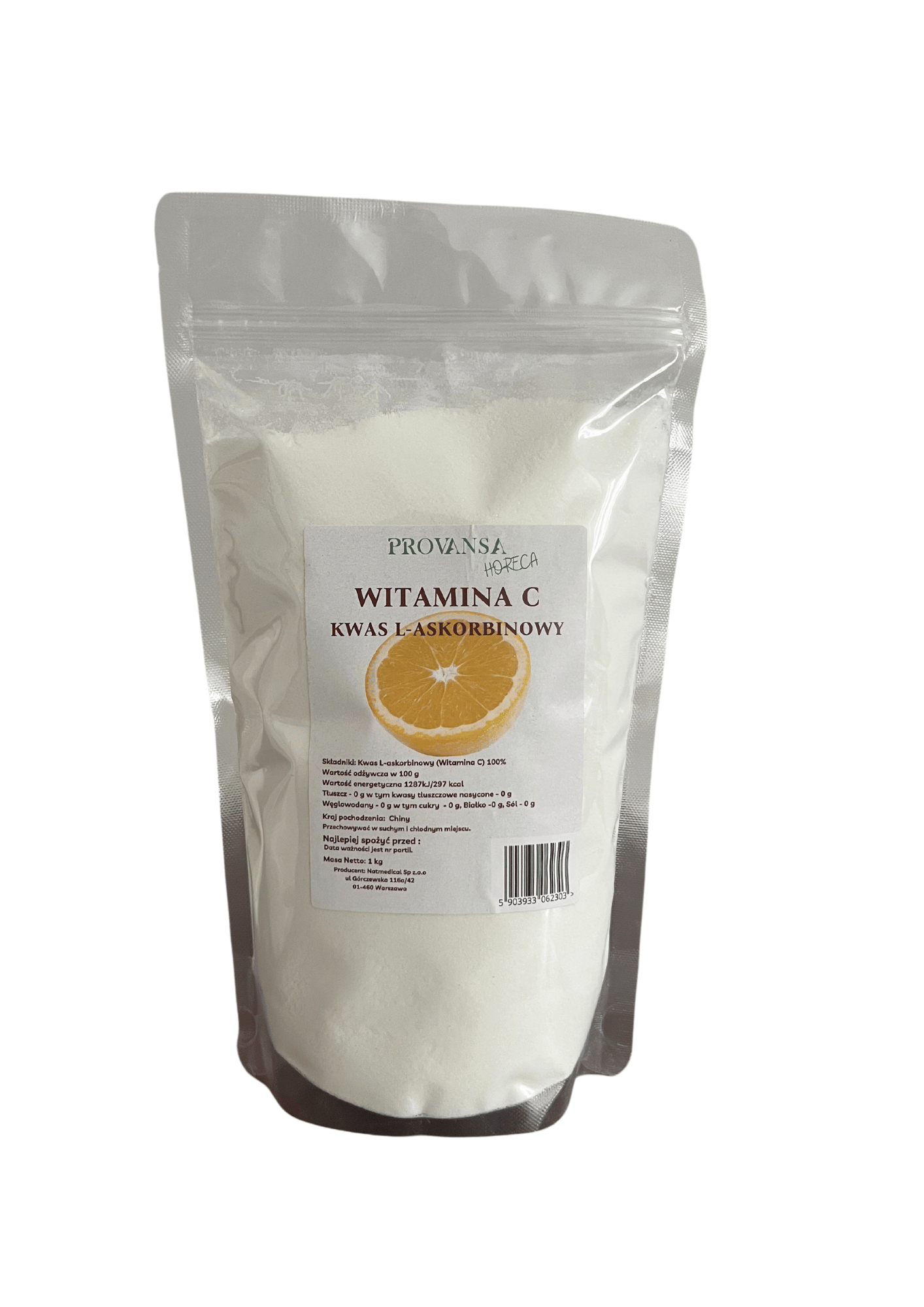 PROVANSA KWAS L-ASKORBINOWY WITAMINA C 1kg/10