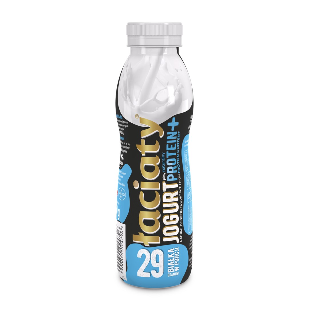 ŁACIATE JOGURT PITNY NATURALNY PROTEIN+ 360g/12