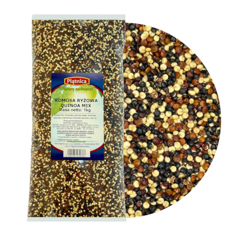 P. QUINOA KOMOSA RYŻOWA KOLOROWA MIX 1kg/15