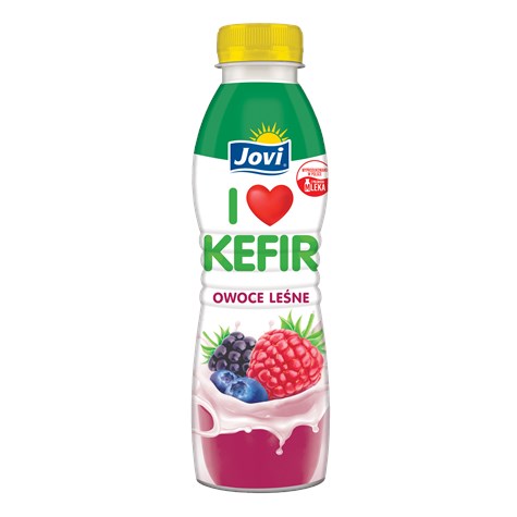 JOVI KEFIR OWOCOWO  LEŚNY 350g/12