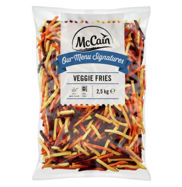 MCCAIN FRYTKI WARZYWNE VEGGIE FRIES 2,5kg/4