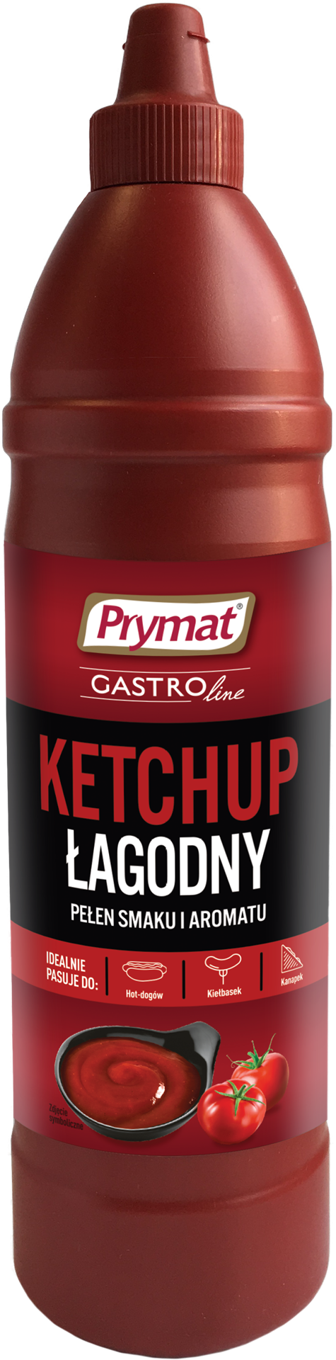 PRYMAT KETCHUP ŁAGODNY 1kg/6 PET