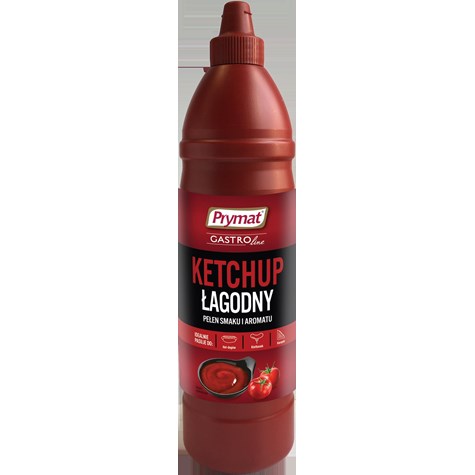 PRYMAT KETCHUP ŁAGODNY 1kg/6 PET