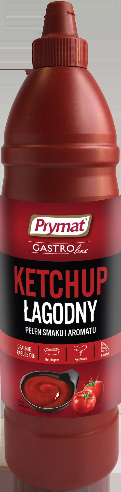 PRYMAT KETCHUP ŁAGODNY 1kg/6 PET