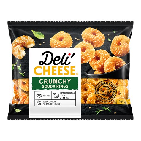 DELI' CHEESE GOUDA KRĄŻKI W PANIERCE 999g/10