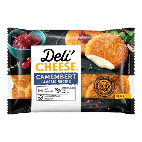 DELI' CHEESE CAMEMBERT W PANIERCE 1000g/11