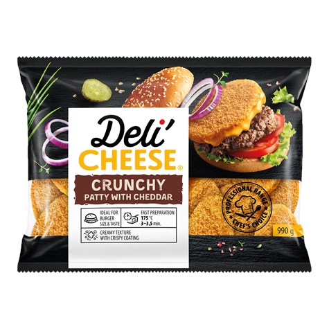 DELI' CHEESE PRZEKĄSKA CHEDDAR W PANIERCE 990g/11