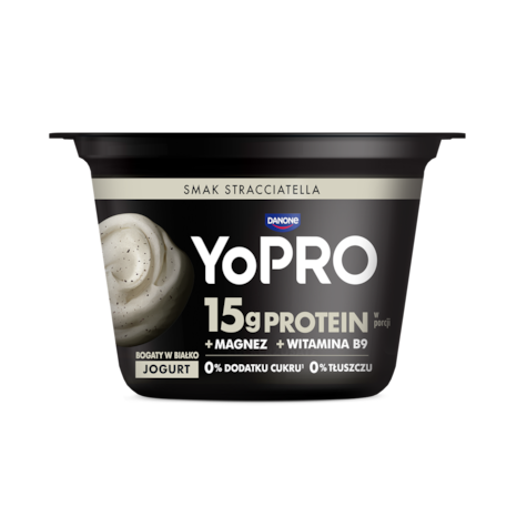 DANONE YOPRO JOGURT 160g STRACIATELLA (8)