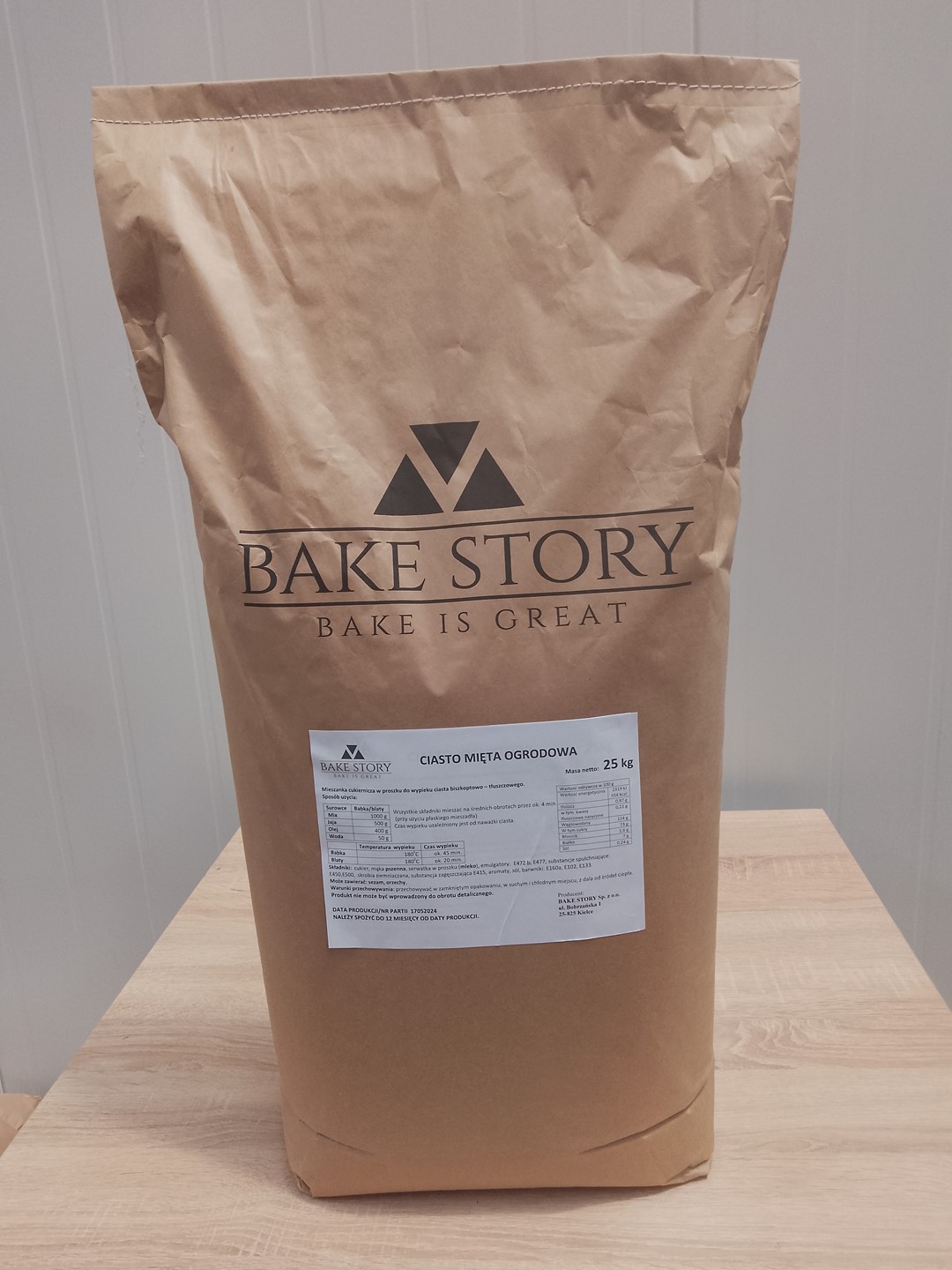 BAKE STORY CIASTO MIĘTA OGRODOWA 10kg