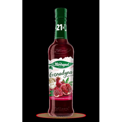 HERBAPOL SYROP 410ml GRENADYNA (8)/syrop z granatu