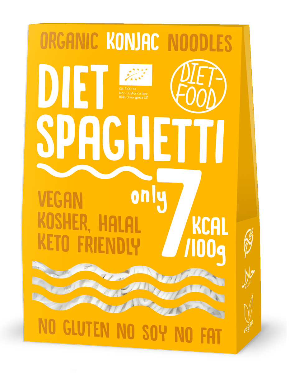 BIO PLANET MAKARON KONJAC SPAGHETTI 385g/300g/12