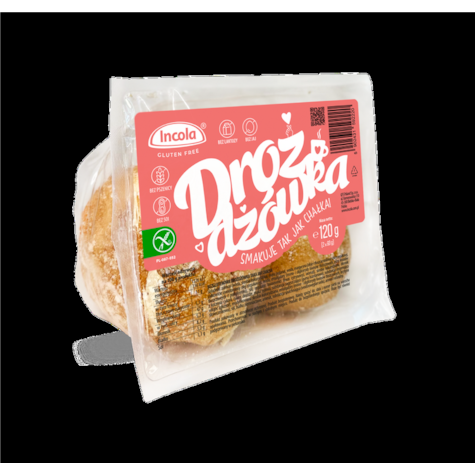 INCOLA DROŻDŻÓWKA TAKA JAK CHAŁKA 2x60g/12 BEZGLUT