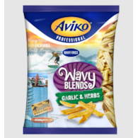 AVIKO FRYTKI WAVY BLENDS ZIOŁOWO-CZOSN 2,5kg/4