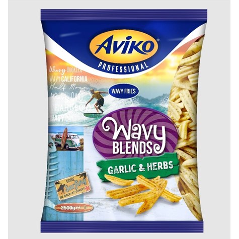 AVIKO FRYTKI WAVY BLENDS ZIOŁOWO-CZOSNKOWE 2,5kg/4