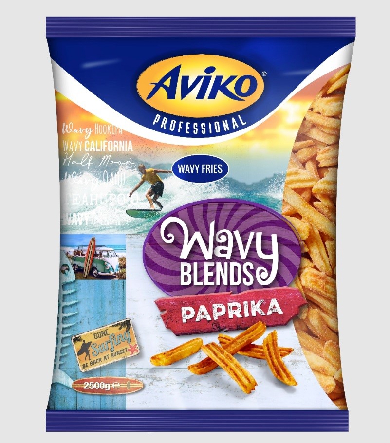 AVIKO FRYTKI WAVY BLENDS PAPRYKOWE 2,5kg/4