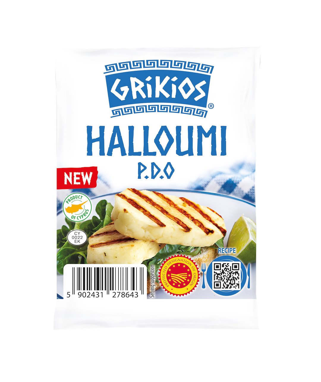 EUROSER GRIKIOS HALLOUMI PDO 180g/14