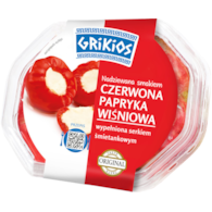 EUROSER GRIKIOS CZERWONA PAPR. WIŚN Z SEREM 200g/5