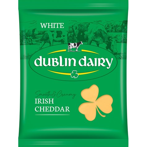 EUROSER DUBLIN DAIRY CHEDDAR WHITE PLASTRY 150g/8