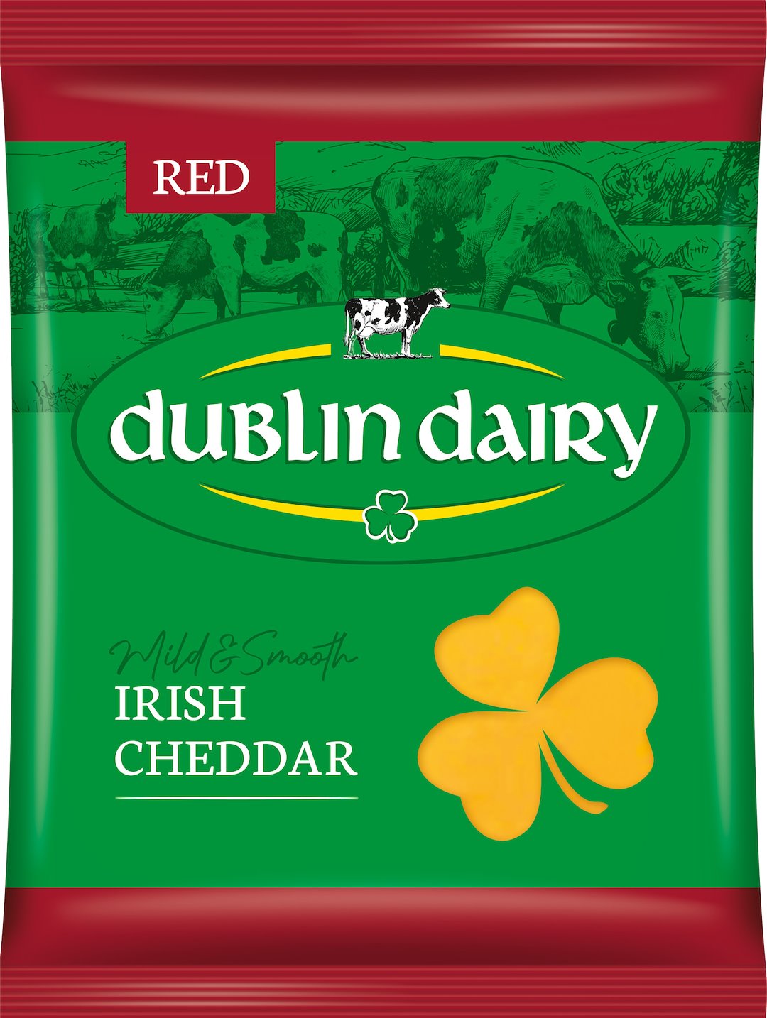 EUROSER DUBLIN DAIRY CHEDDAR RED PLASTRY 150g/8