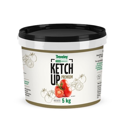 DEVELEY KETCHUP PREMIUM ŁAGODNY 5kg