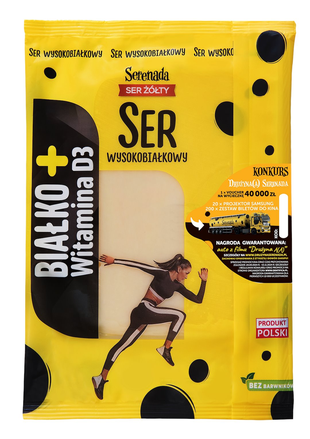 SERENADA SER PLASTRY 135g/17 WYSOKOBIAŁKOWY