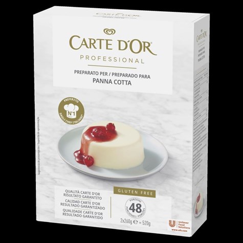 CARTE D'OR PANNA COTTA 0,52kg/6 (2x260g)