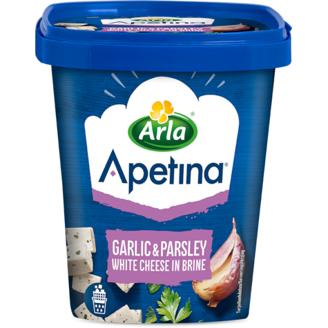 ARLA APETINA CZOSNEK-PIETR 410/200g/6 kubek