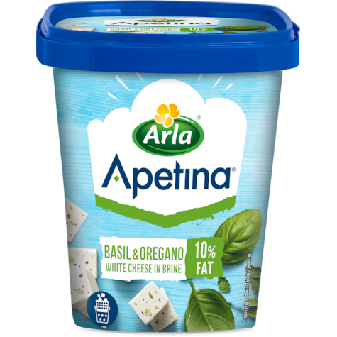 ARLA APETINA OREGANO-BAZYLIA 410/200g/6 kubek