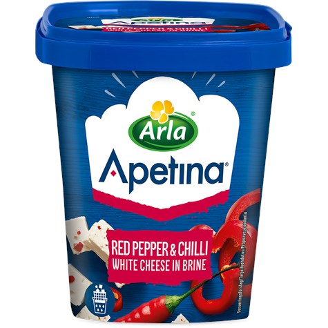 ARLA APETINA PAPRYKA-CHILLI 410/200g/6 kubek