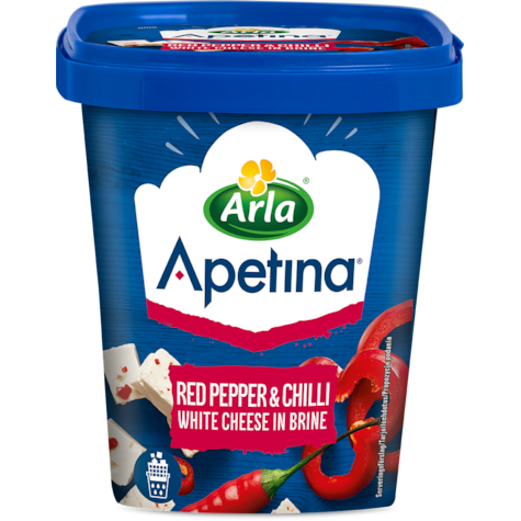 ARLA APETINA PAPRYKA-CHILLI 410/200g/6 kubek