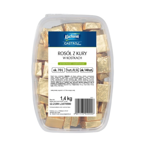 PRYMAT ROSÓŁ Z KURY W KOSTKACH 1400g/8 pudełko
