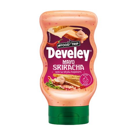 DEVELEY SOS MAJONEZOWY SRIRACHA 300ml/6 Food Trip