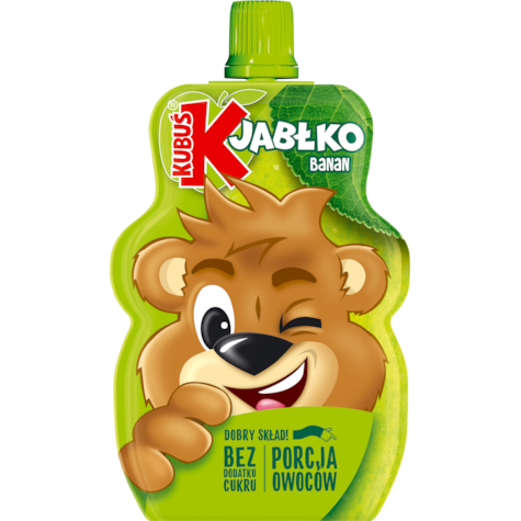 KUBUŚ MUS JABŁKOWY 100g/12