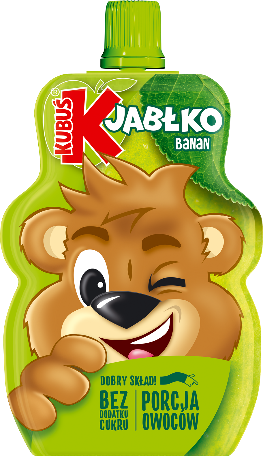 KUBUŚ MUS JABŁKOWY 100g/12