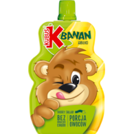 KUBUŚ MUS BANANOWY 100g/12