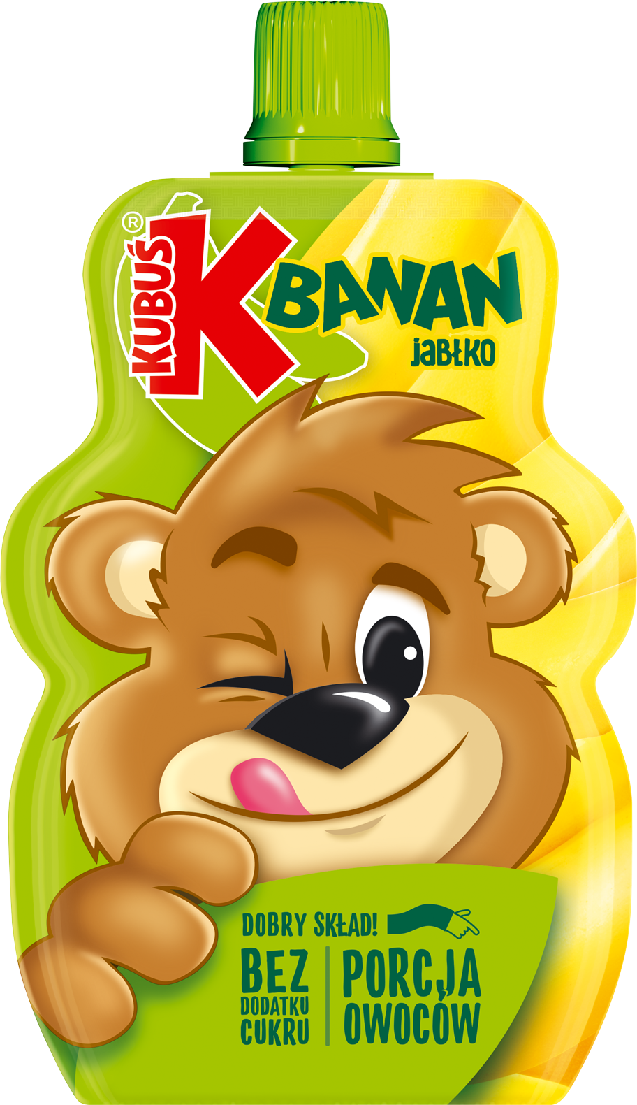 KUBUŚ MUS BANANOWY 100g/12