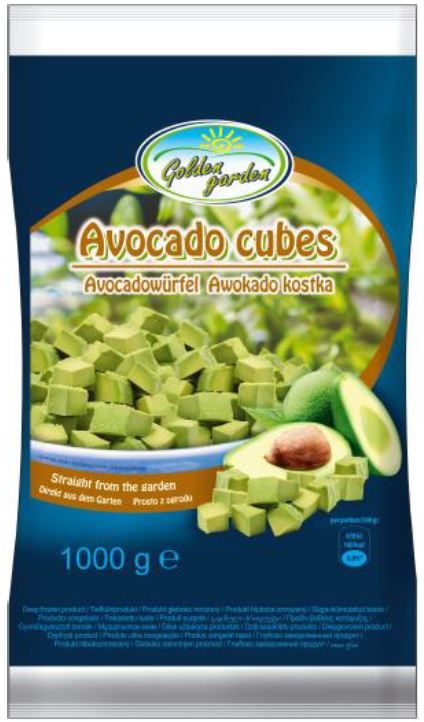 IM AVOCADO KAWAŁKI 15x15mm IQF 1kg/10