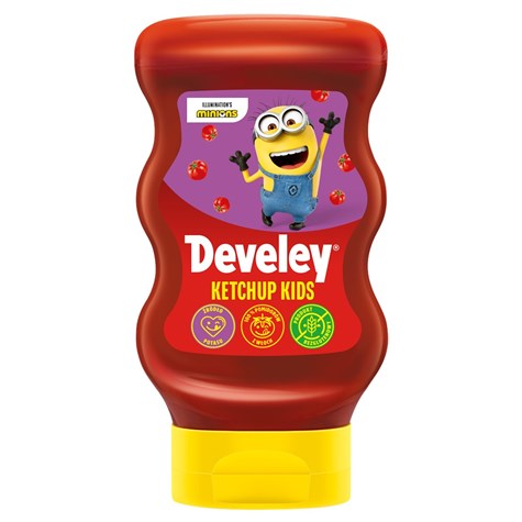 DEVELEY KETCHUP ŁAGODNY KIDS 250ml/12