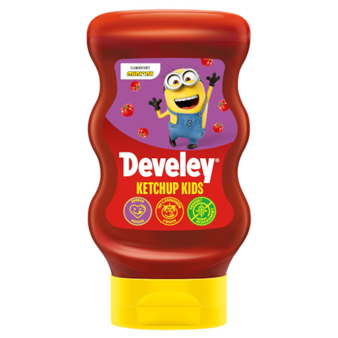 DEVELEY KETCHUP ŁAGODNY KIDS 250ml/12