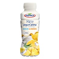 PIĄTNICA JOGURT 330ml SKYR PITNY ANANAS-KOKOS (12)