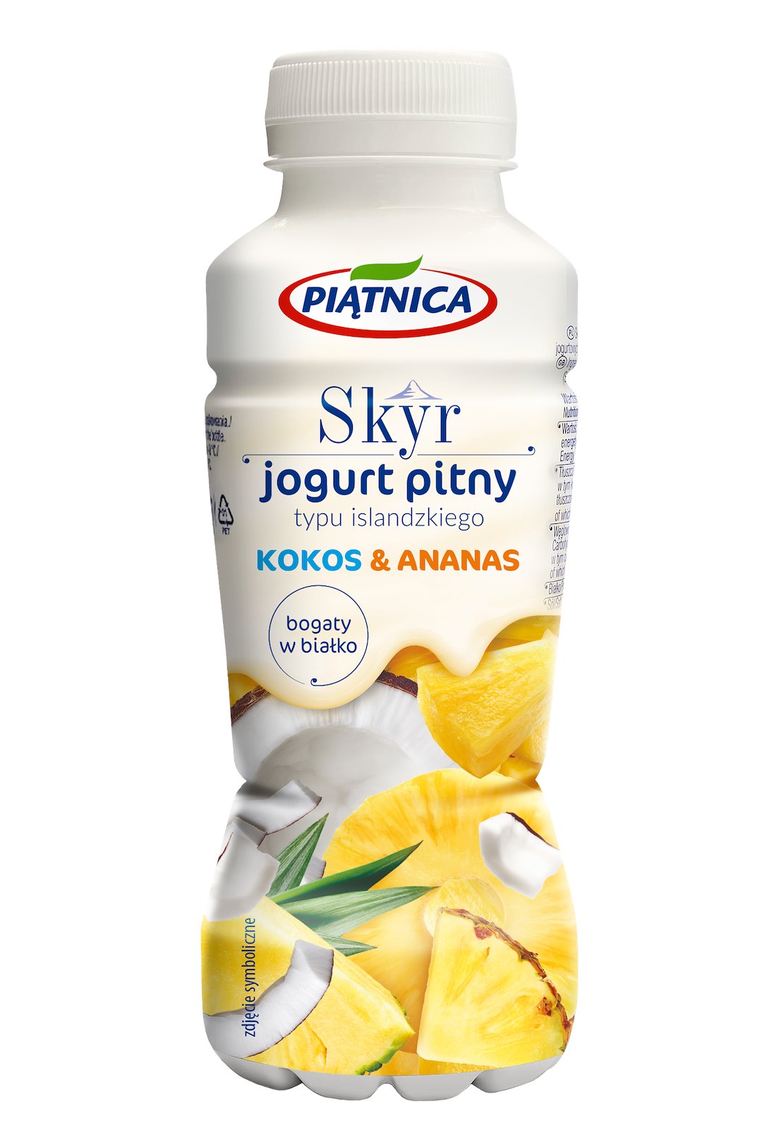 PIĄTNICA JOGURT 330ml SKYR PITNY ANANAS-KOKOS (12)