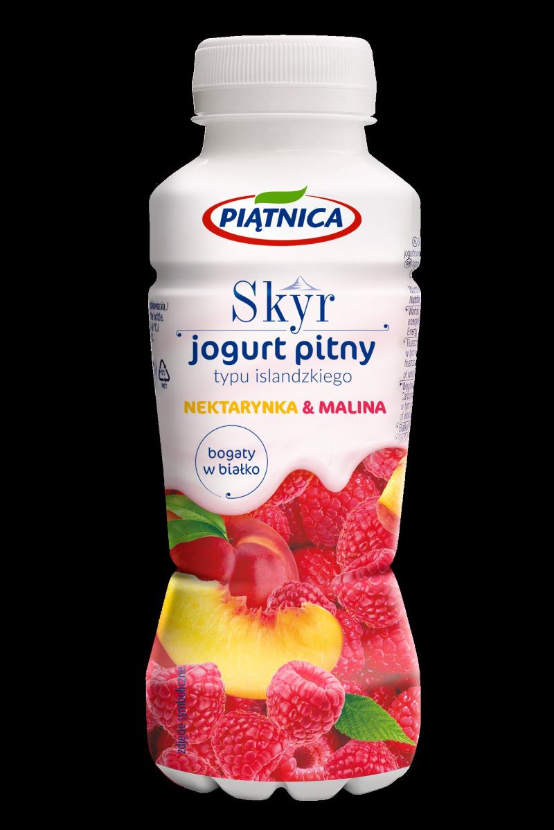 PIĄTNICA JOGURT 330ml SKYR PITNY MAL-NEKTARYN (12)
