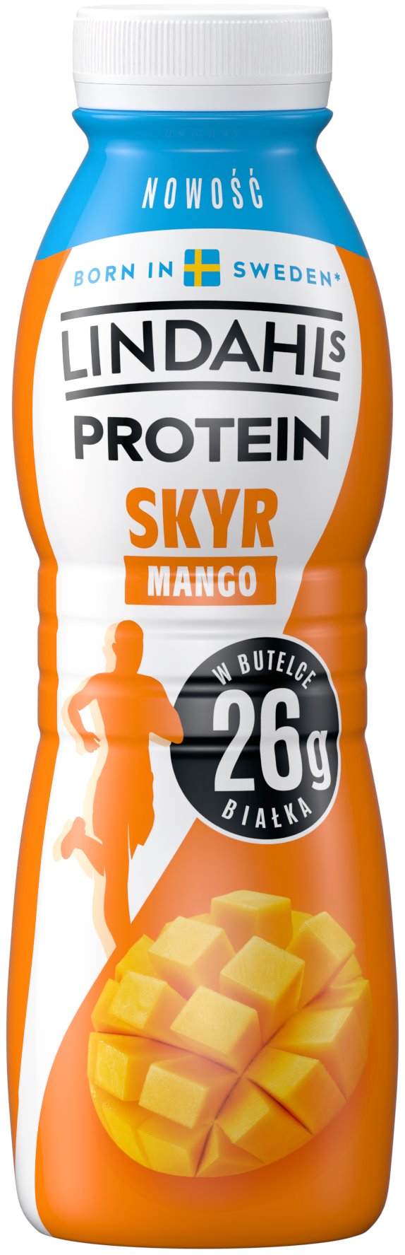 LINDAHLS JOGURT PITNY PROTEIN SKYR MANGO 350g/12